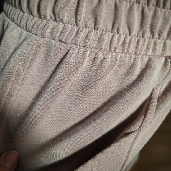 Rae Mode Blush Zip Front Lounge Romper Sleeveless Soft One Piece - Picture 6 of 8